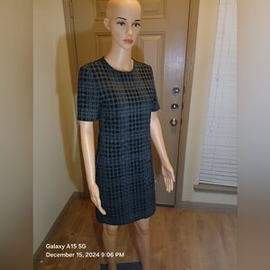 Theory Rijik SS_Structured Knit Dress